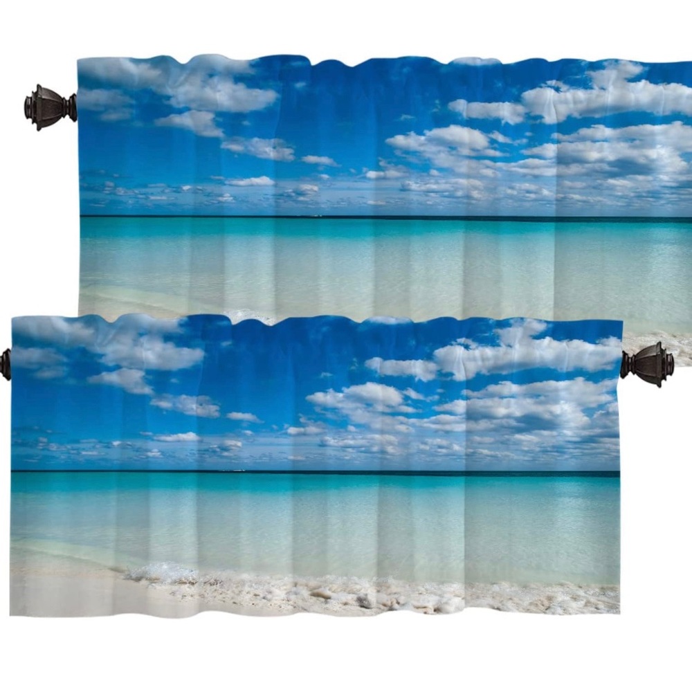 Ocean beach valances